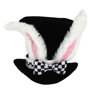 Alice In Wonderland - Classic White Rabbit Hat Adult