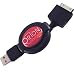 Microsoft Zune Retractable Sync & Charge USB Cable