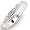 Women's Stone Band Clear Swarovski Crystal Ring, Size: 4-10 Sterling Silver .925