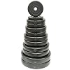 82,5 Kg Hantelscheiben Set Kunststoff ummantelt 30/31mm