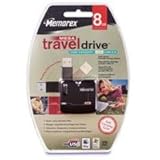 Memorex Mega TravelDrive - Hard drive - 8 GB - external - Hi-Speed USB