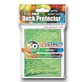 Ultra Pro Deck Protector - Standard Spectrum - Green - Gaming Sleeve - Includes 50 Pack of Standard Size Deck Protector Sleeves
