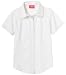 Dockers Girls 7-16 Uniform Blouse With Rounded Point Collar And Satin Piping
