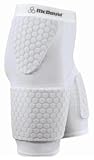  : McDavid Thudd Hexpad with Extended Thigh (White, X-Large)