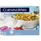 World Kitchen-ekco 1085593 Corningware French White Oval Casserole (Pack of 2) by CorningWare