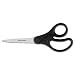 Fiskars Recycled Scissors, 8 in. Length, Straight, Pointed, Black