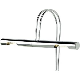 Slim Line Display Lamp In Chrome