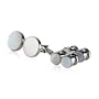 Mother of Pearl Silver Cufflinks and Studs Formal Set