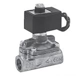 CKD パイロット式2方弁ダイヤフラム通電時開 幅×奥行×高さ:89×27.5×61mm （AD11-15A-02G-AC200V）