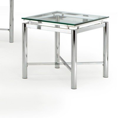 Nova End Table in Chrome