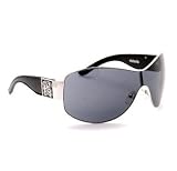 HOVEN VICTORIA 24-0101 BLACK GLOSS FRAME GREY POLYCARBONATE LENS METAL SUNGLASSES