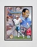 Warren Moon 2006 PhotoFile Gold Hall of Fame Limited Edition Double Matted 8 X 10 Photograph (Unframed)