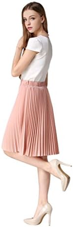 Womens High Waist Slim Skirts Harmonium Pleated Girls Cheap Blue Swing Skirt