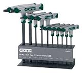 Allen SAE Ball End T-thru Handle Set SAE Hex Keys