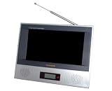 CAMOS 7.2インチAM/FMラジオ・デジタル時計付液晶テレビ【TM-7200XG-S】