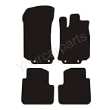 Mercedes R Class LWB Tailored Car Mats (2006-) Black Premium Carpet (Mid Budget Range)