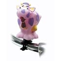 Pyramid Bicycle Squeeze Horn Pink Cow