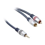 5m 3.5mm Male to Twin RCA Male Audio Cable - OFC