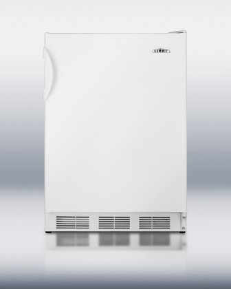 5.5 cu. ft. Counter-Depth Compact Refrigerator with No Internal Fans Interior Light Adjustable Glass Shelves and Commercially Approved in