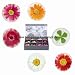 R�der Flower Power Magnete, 5er Set