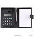 Leatherette Pocket Book Solar Calculator with Pen
