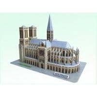 3d France Notre Dame De Paris Puzzle Model
