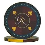 Poker 100 Grand Royale Ceramic Chips - Purple
