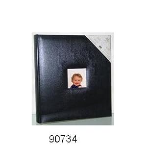Kleer-Vu-Photo-Album-Leatherette-Huge-Collection-Holds-500-4-x-6-Photos-5-Per-Page-Color-Black-