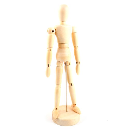 8" Reeves Artist Wooden Manikin Mannequin Setching Figure Drawing Model