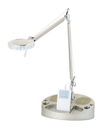 Adesso Boogie Architect iLamp, Champagne Steel