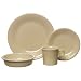 Fiesta 4-Piece Dinnerware Place Setting, Ivory