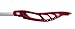 STX Lacrosse Men's Hammer Head, Red