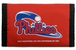 Philadelphia Phillies Nylon Trifold Wallet