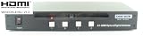 4x1 (4:1) HDMI + Optical/Digital Audio Switcher with RS232 + 3D Support