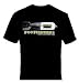 Foo Fighters 'Black Bomb' mens lightweight black t-shirt