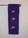 LSU - Louisiana State University Embroidered Bath Towel Set - 100% Cotton