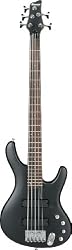 Ibanez Ergodyne EDB400 5-String Electric Bass Guitar Iron Pewter Flat