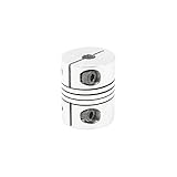 フレキシブルカップリング5mmx8mmを8mmのためのWOFALO CNCモーターシャフトカプラ5ミリメートル