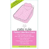 Cats Rule 00585 Perfect Litter Liners - Pack of 10