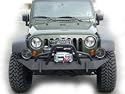 Hardcore Front Winch Bumper w/ Grill Guard 2007-2010 Jeep Wrangler JK, JK Unlimited JK07-A1850-1