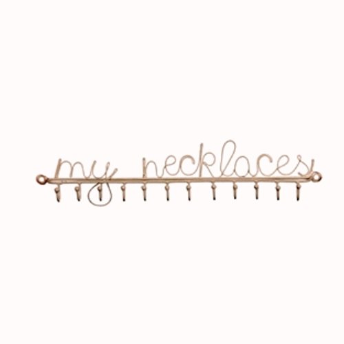 My Necklaces Hooks - Simple Storage idea for 