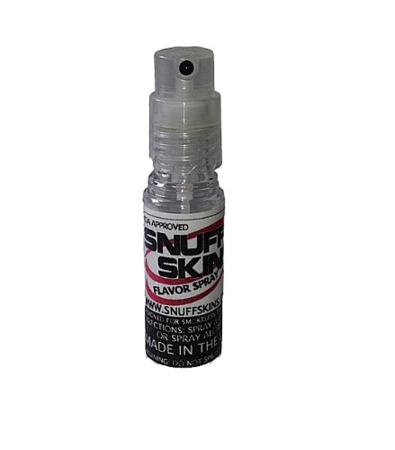 Snuff Skin Flavor Spray - Use with Chew, Dip, and Chew Alternatives - Menthol Flavor