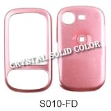 Samsung Strive A687 Crystal Solid Pink Hard Case/Cover/Faceplate/Snap On/Ho ....