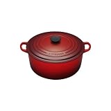 LeCreusetEnameledCast-Iron2-QuartRoundFrenchOven,Red