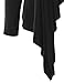 LL WSK849 Womens Off-Duty Open Front Cardigan XXXL BLACK
