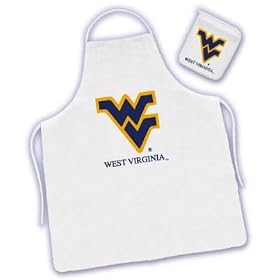 West Virginia University Apron & Mitt Set by