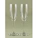 50th Anniversary Set of 2 Toasting Flutes