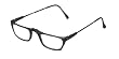 "Austere Reader" Reading Glasses (+0.00 - +3.00) with Case