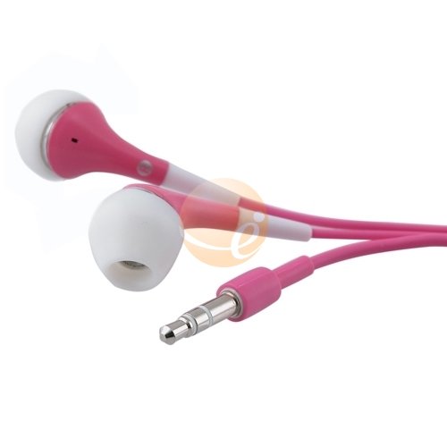31fRCqjgeML Universal In Ear 3.5mm Stereo Headset, Pink (for 3.5mm jack such as CD player, Walkman, Computer, Laptop, VCD/DVD players, ipods etc)