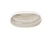 Present Time Soap dish Capsule transp. w. white 2tone plastic
